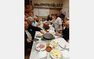 Repas de fin d'année, au Club